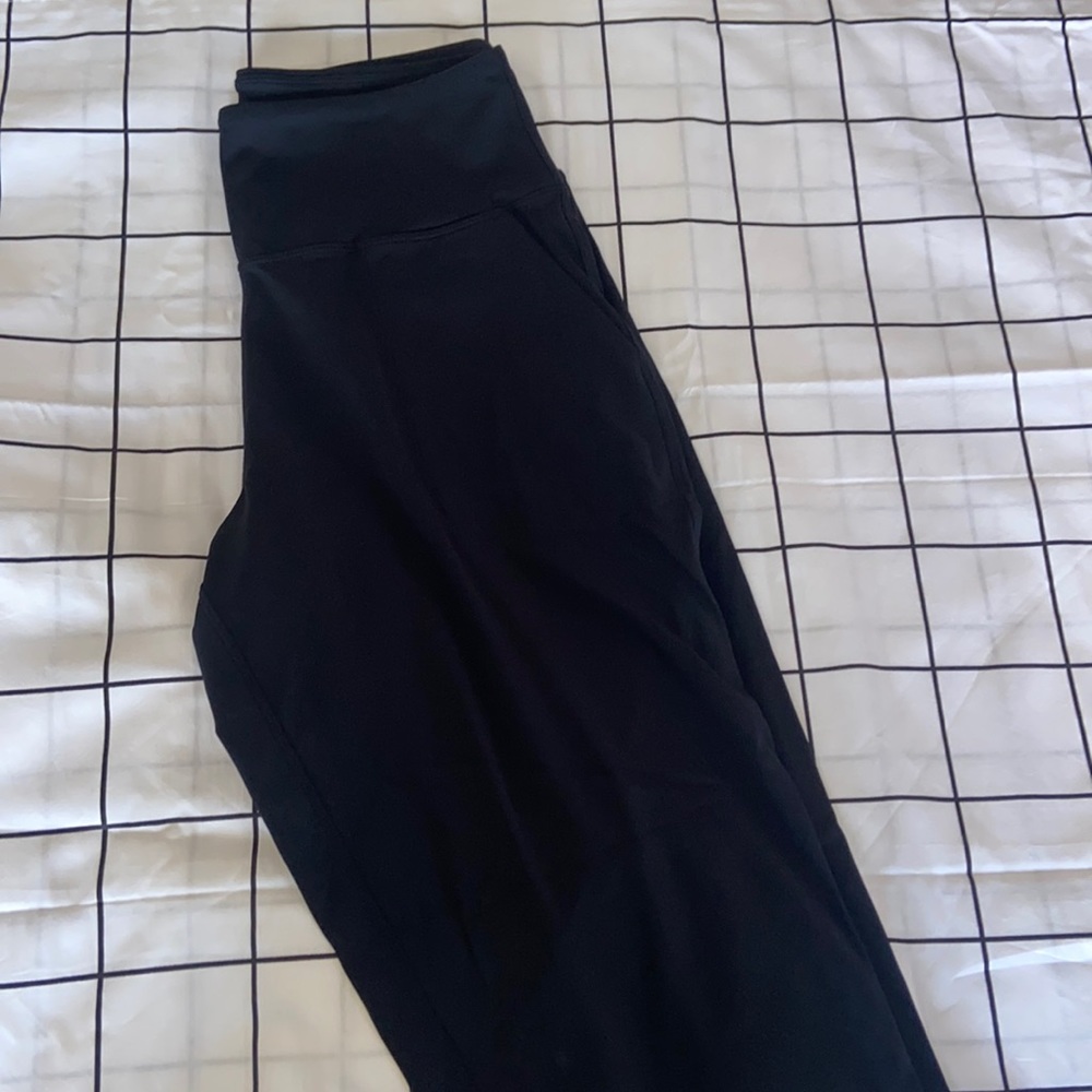 Black Stretch Joggers/track pants